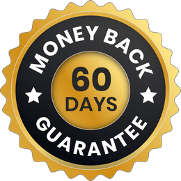 60 day money back guarantee badge